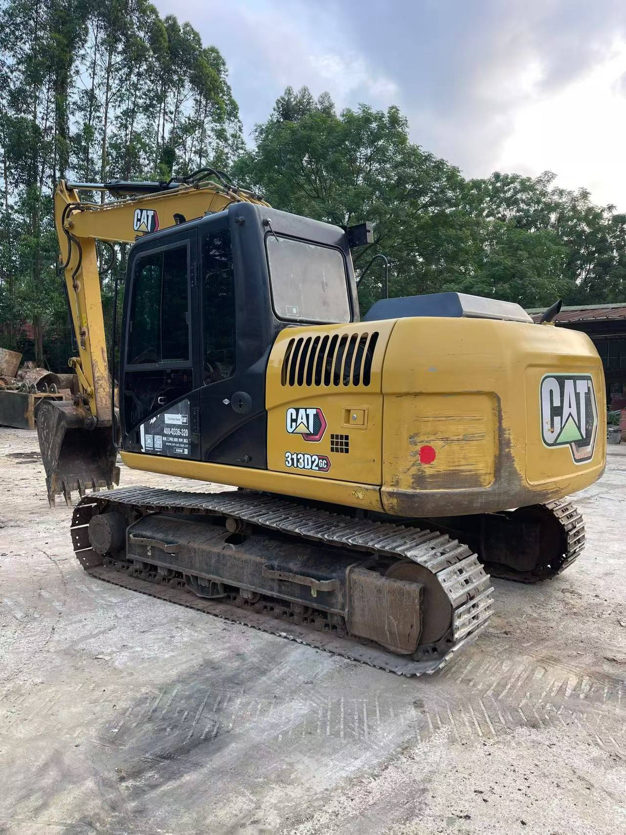 Comprar Caterpillar 313D Usado Excavadora