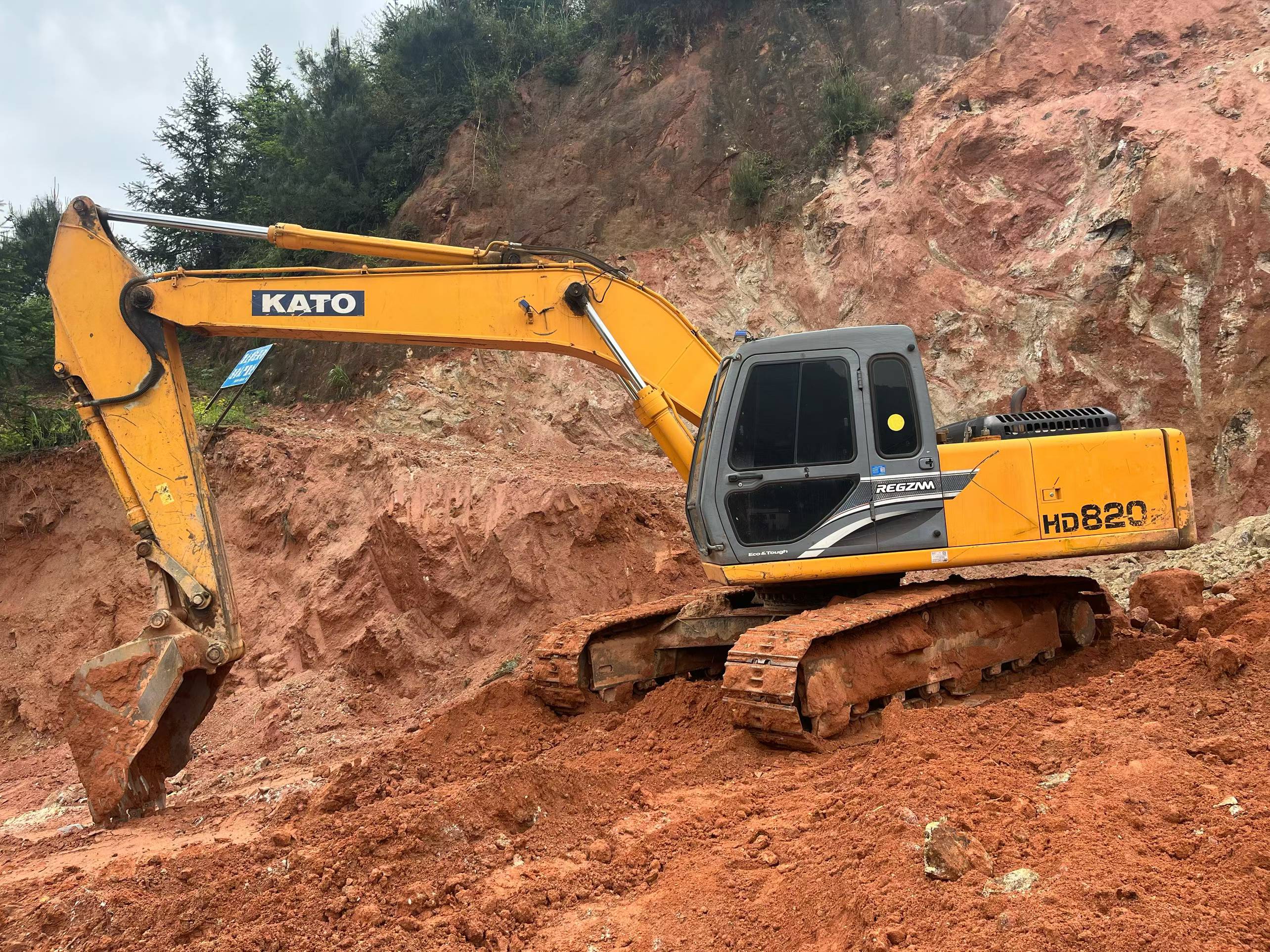 Buy Kato HD820R Used Excavator