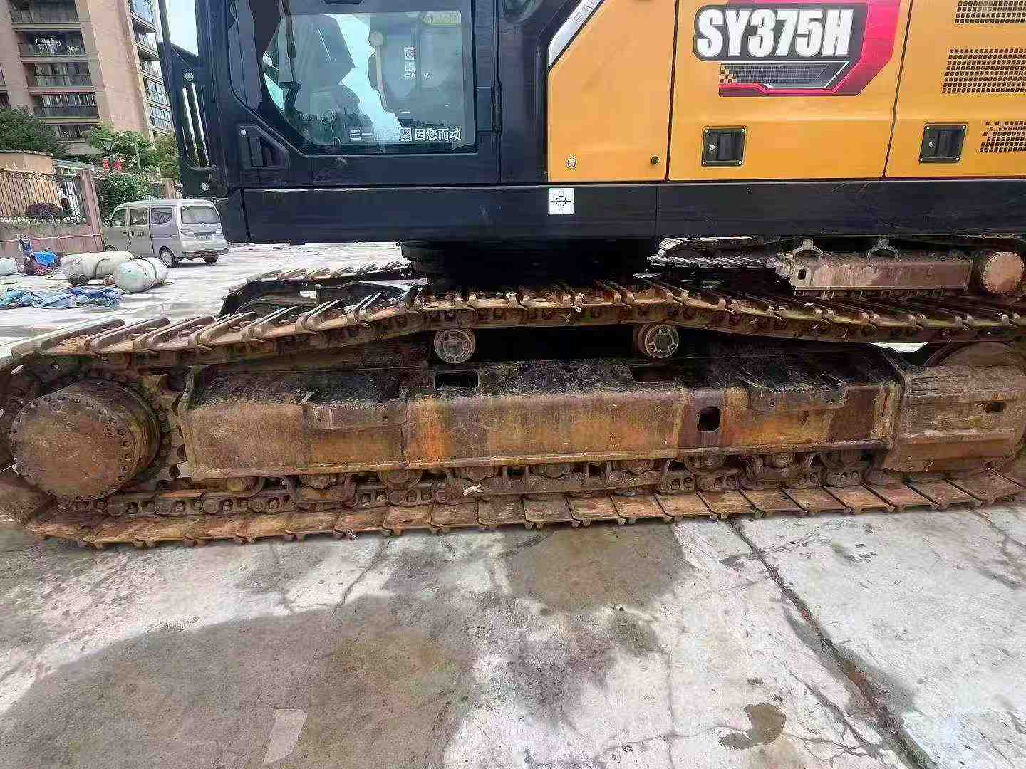 Buy Sany SY375H Used Excavator / 4