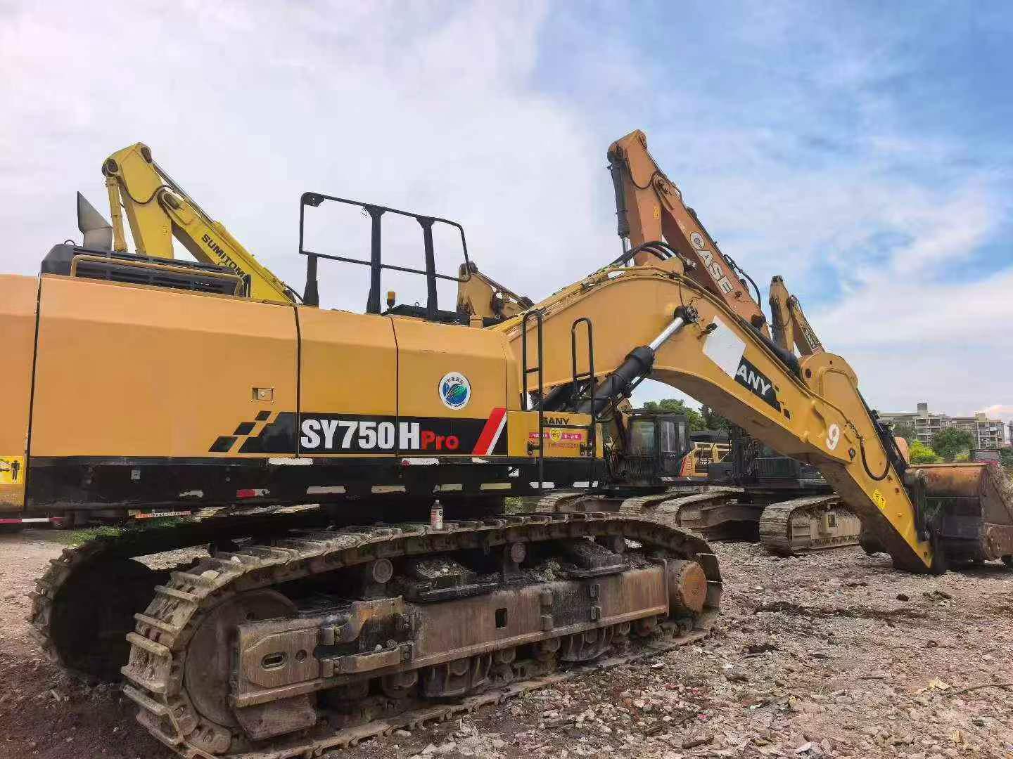 Buy Sany SY750H Used Excavator / 8