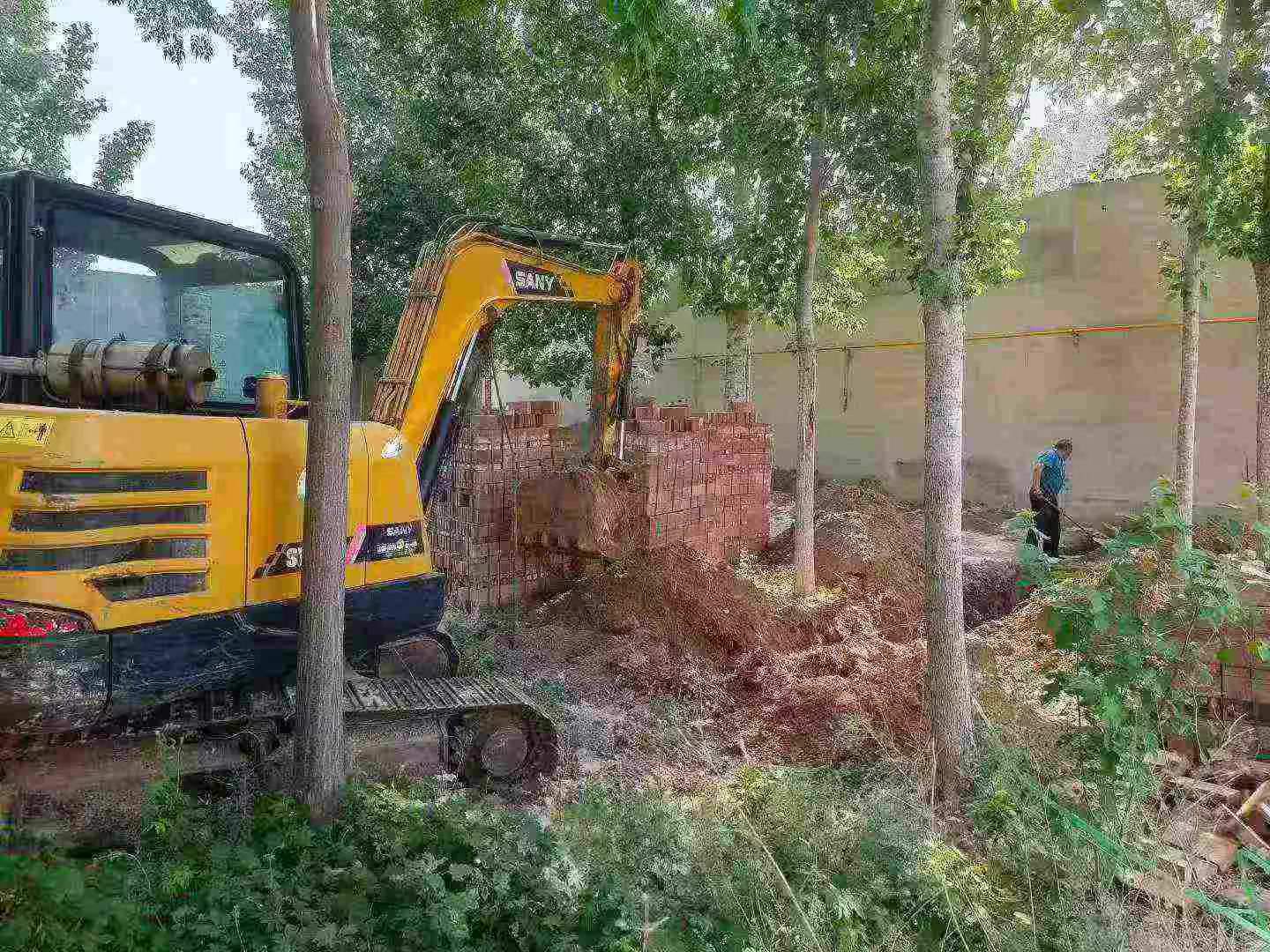 Buy Sany SY55 Used Excavator / 7