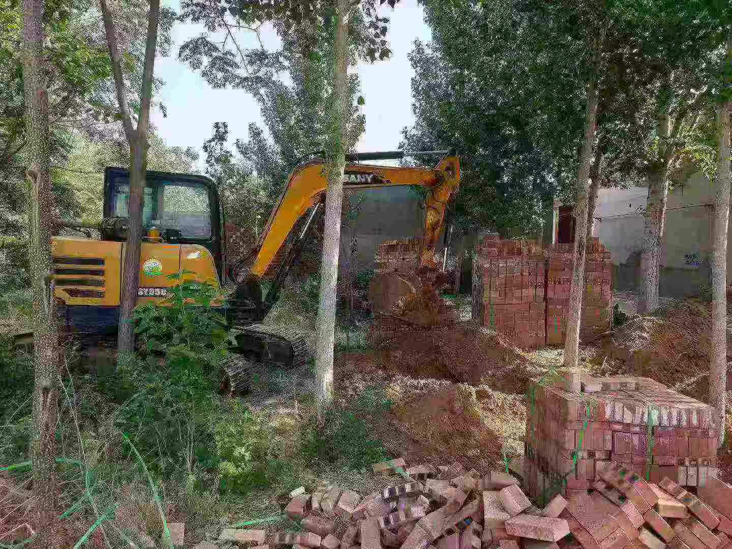 Buy Sany SY55 Used Excavator / 6