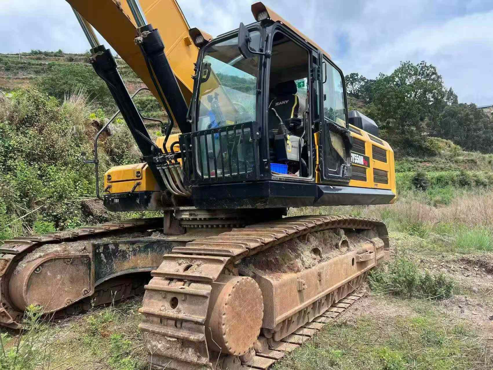 Buy Sany SY485C Used Excavator / 8