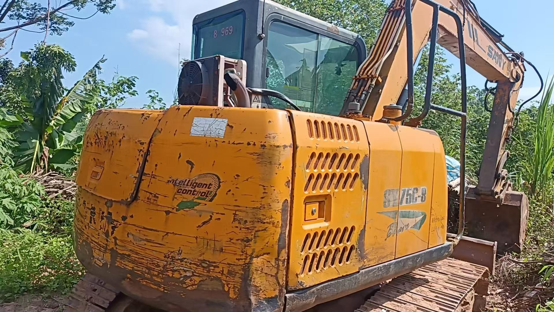Buy Sany SY75 Used Excavator / 2