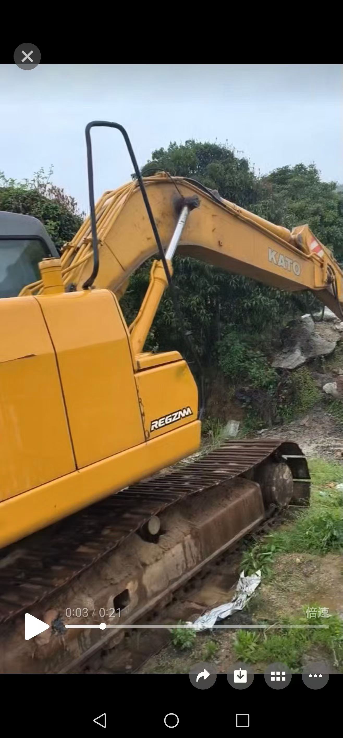 Buy Kato HD512-6 Used Excavator / 2