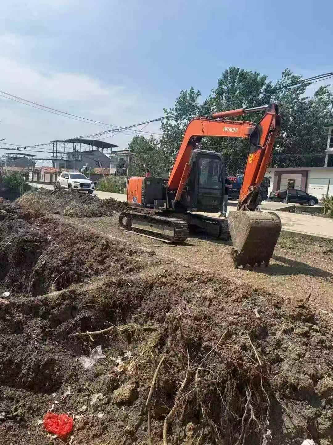 Купить Подержанный Экскаватор Hitachi EX70 / 4