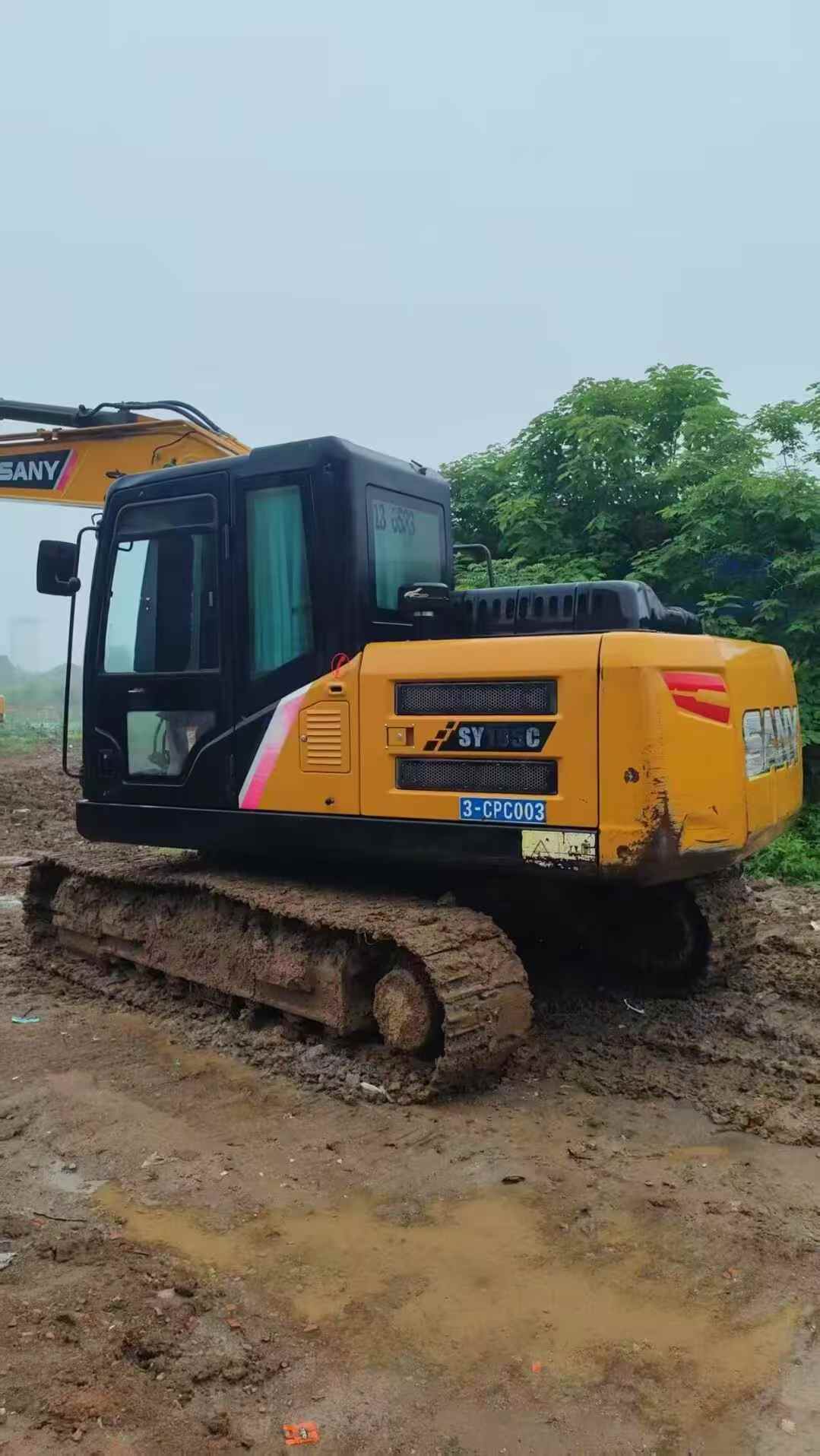 Buy Sany SY135 Used Excavator / 3