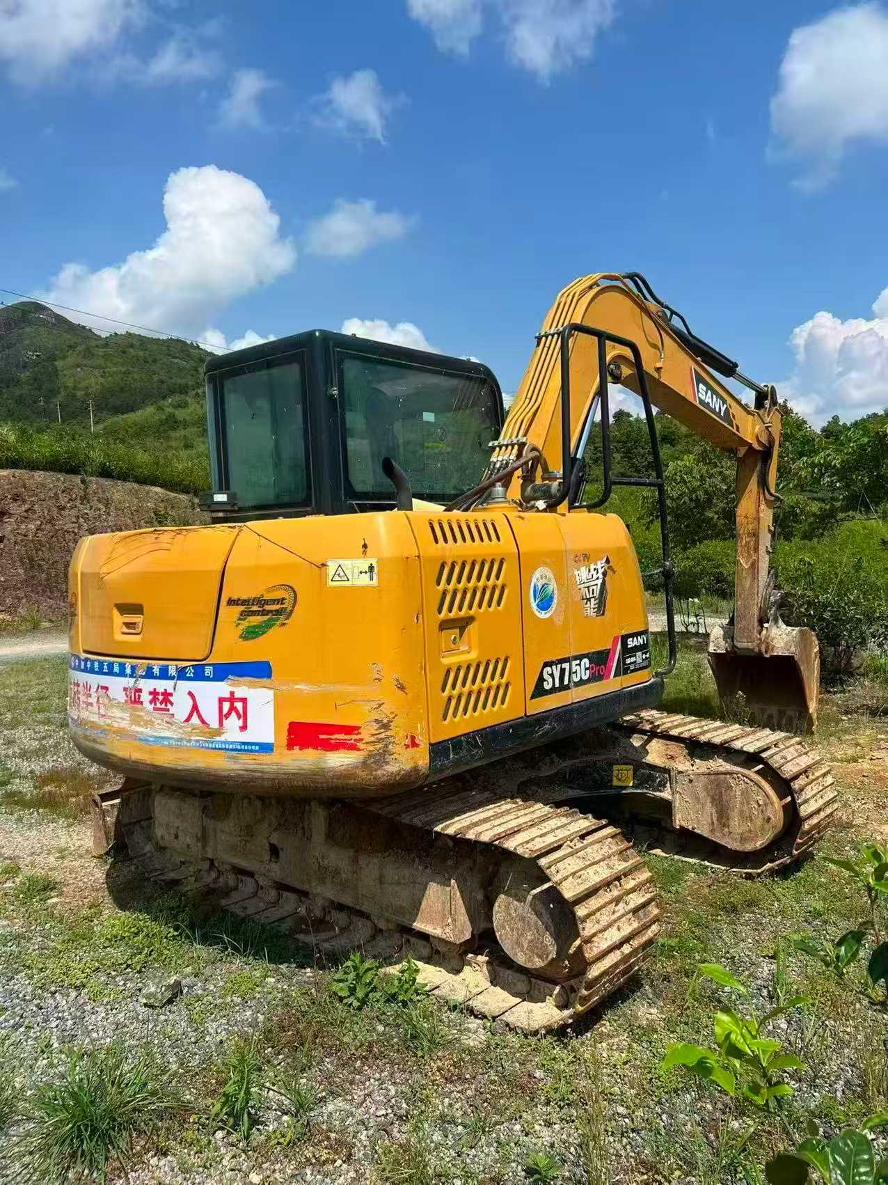 Buy Sany SY75 Used Excavator / 8