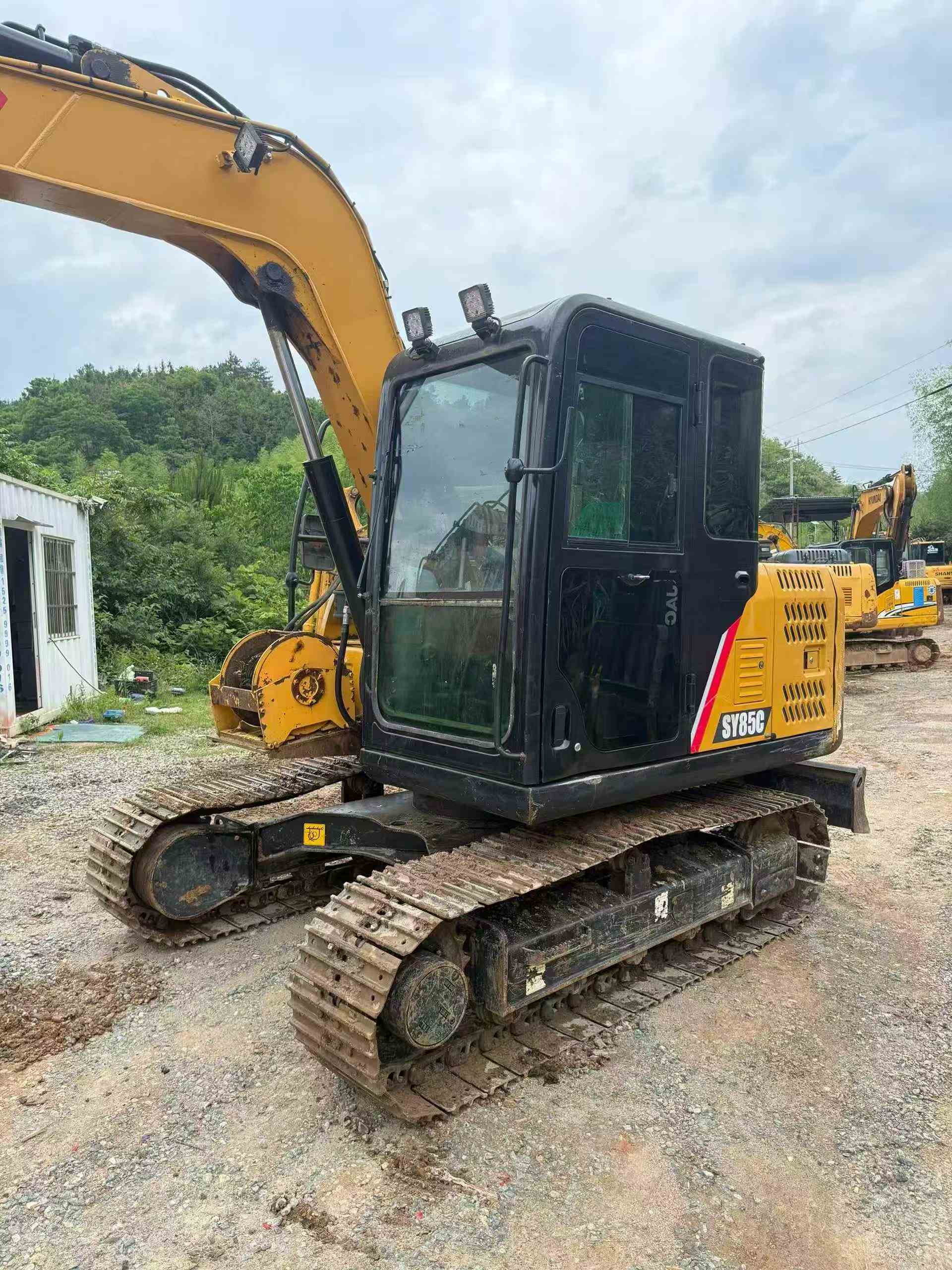 Buy Sany SY75 Used Excavator / 4