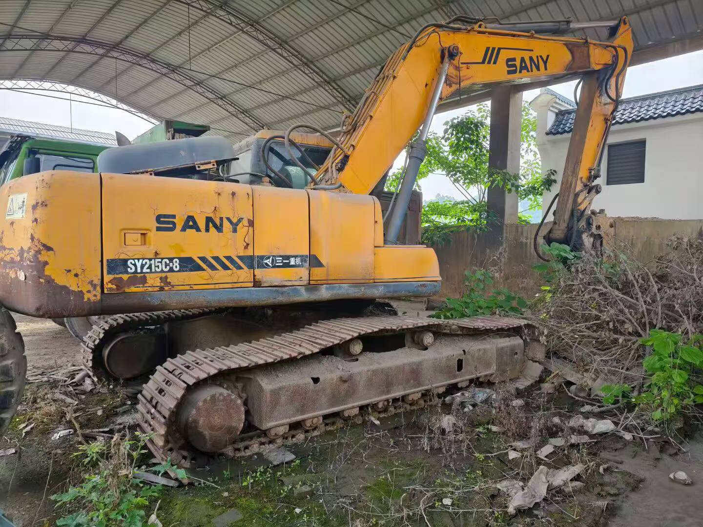 Buy Sany SY215C-8 Used Excavator / 4