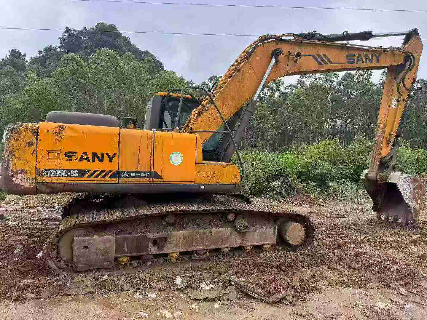 Купить Sany SY205C Подержанный Экскаватор