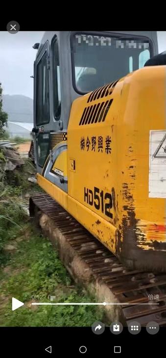 Buy Kato HD512-6 Used Excavator / 1