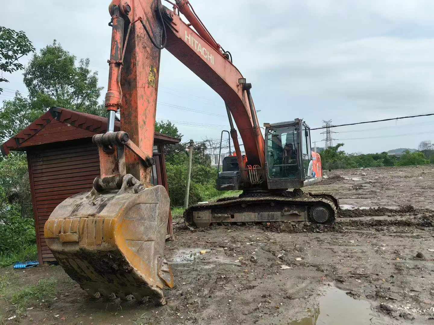 Buy Hitachi ZX240-5A Used Excavator / 4