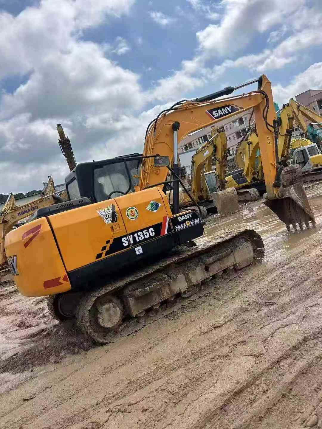 Buy Sany SY135 Used Excavator / 2