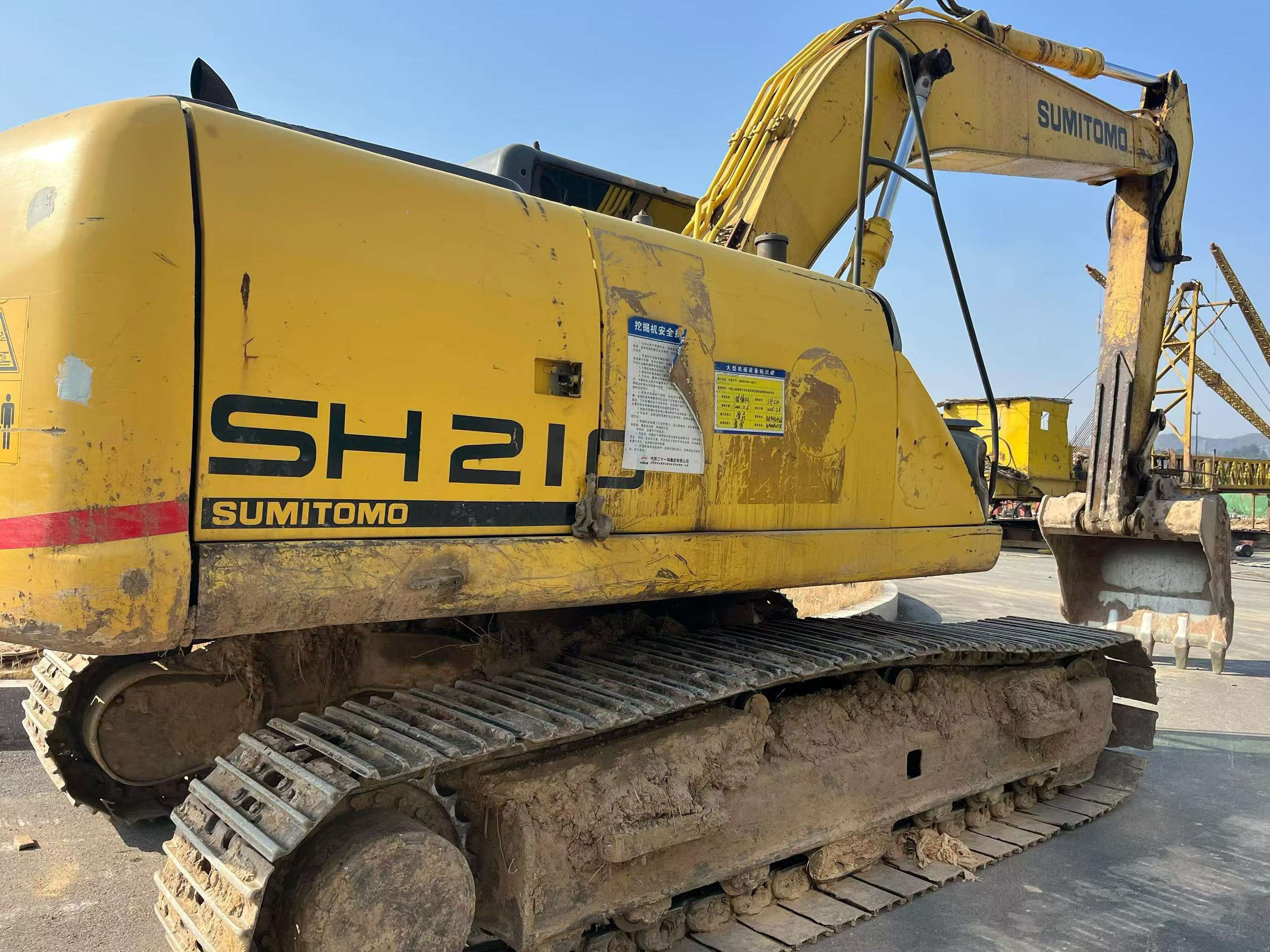 Buy Sumitomo SH210-5 Used Excavator / 9