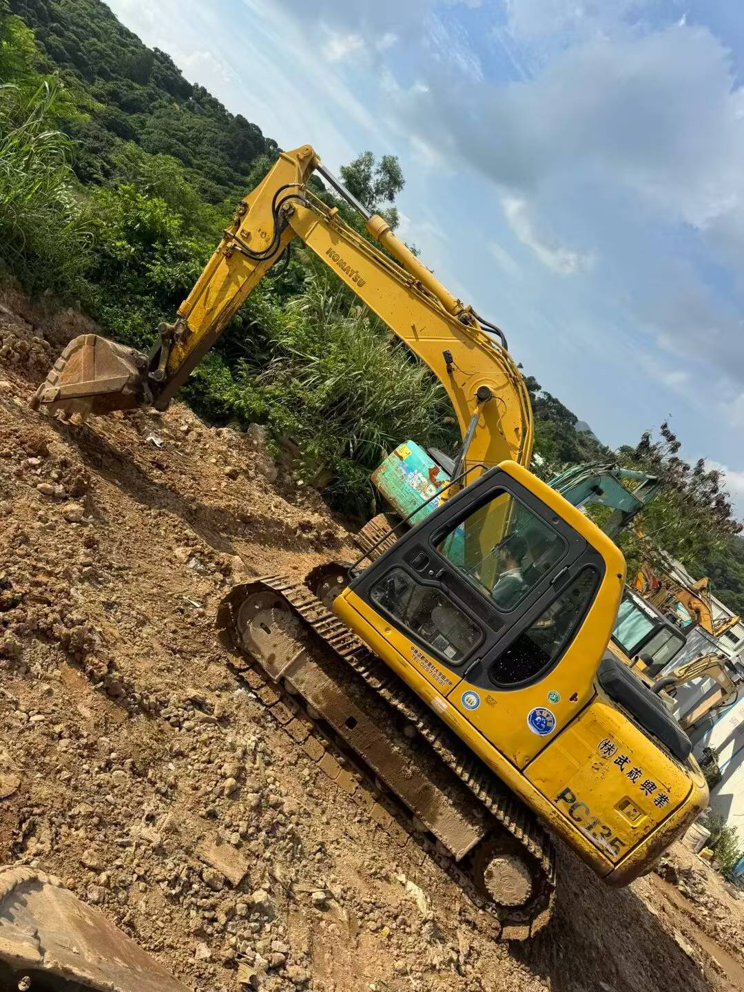 Buy Komatsu PC100-6E Used Excavator / 8