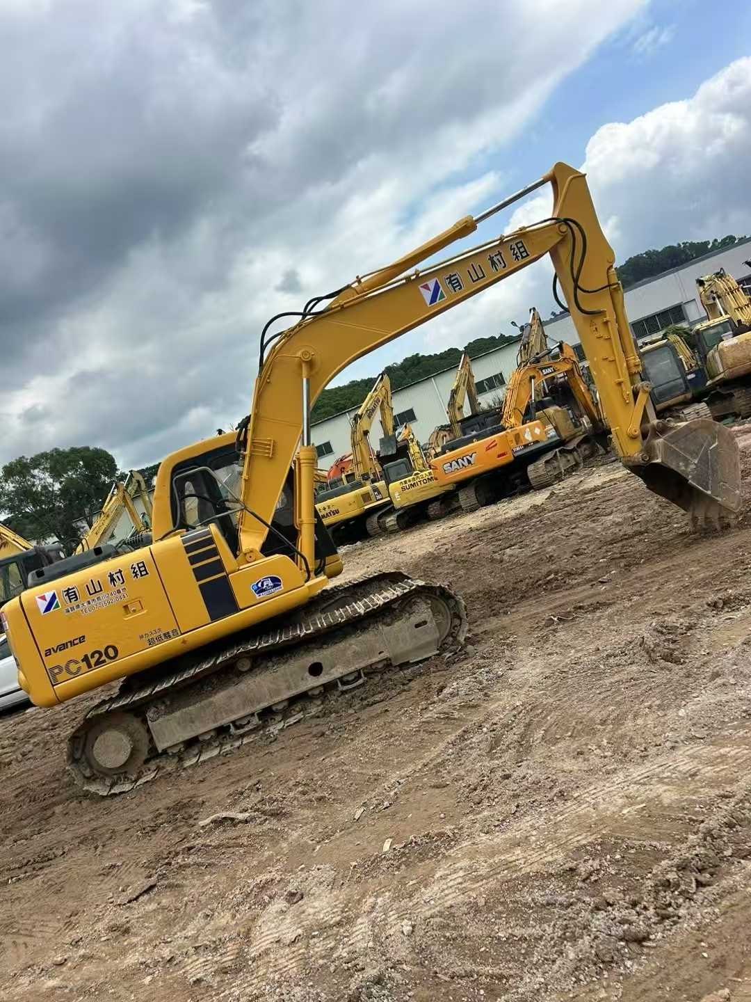 Buy Komatsu PC120-6E Used Excavator / 7