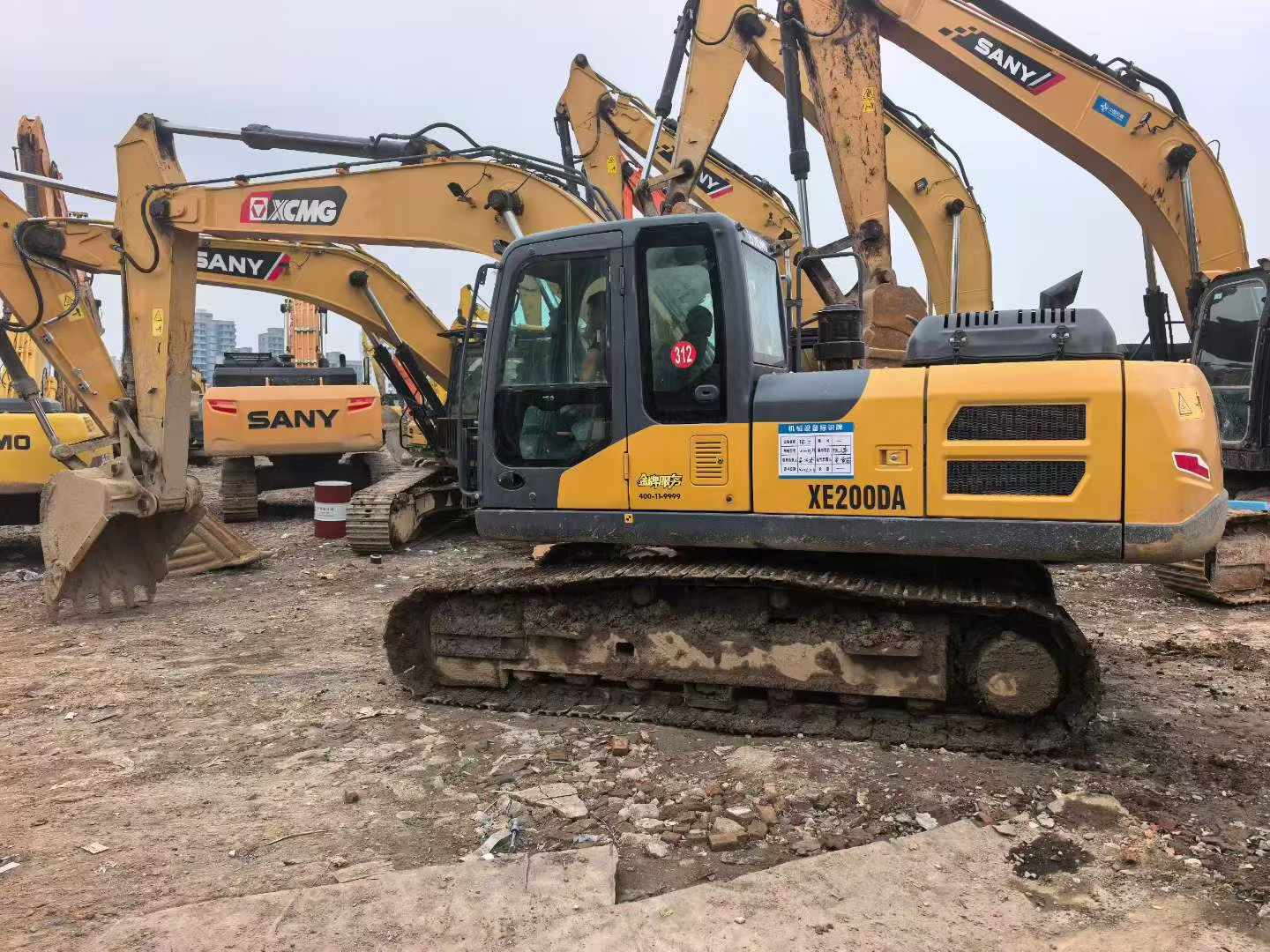 Buy XCMG XE200 Used Excavator / 7