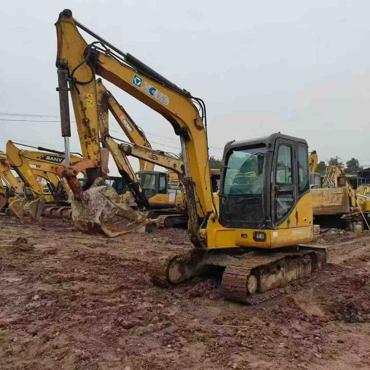 Buy XCMG XE60 Used Excavator / 2