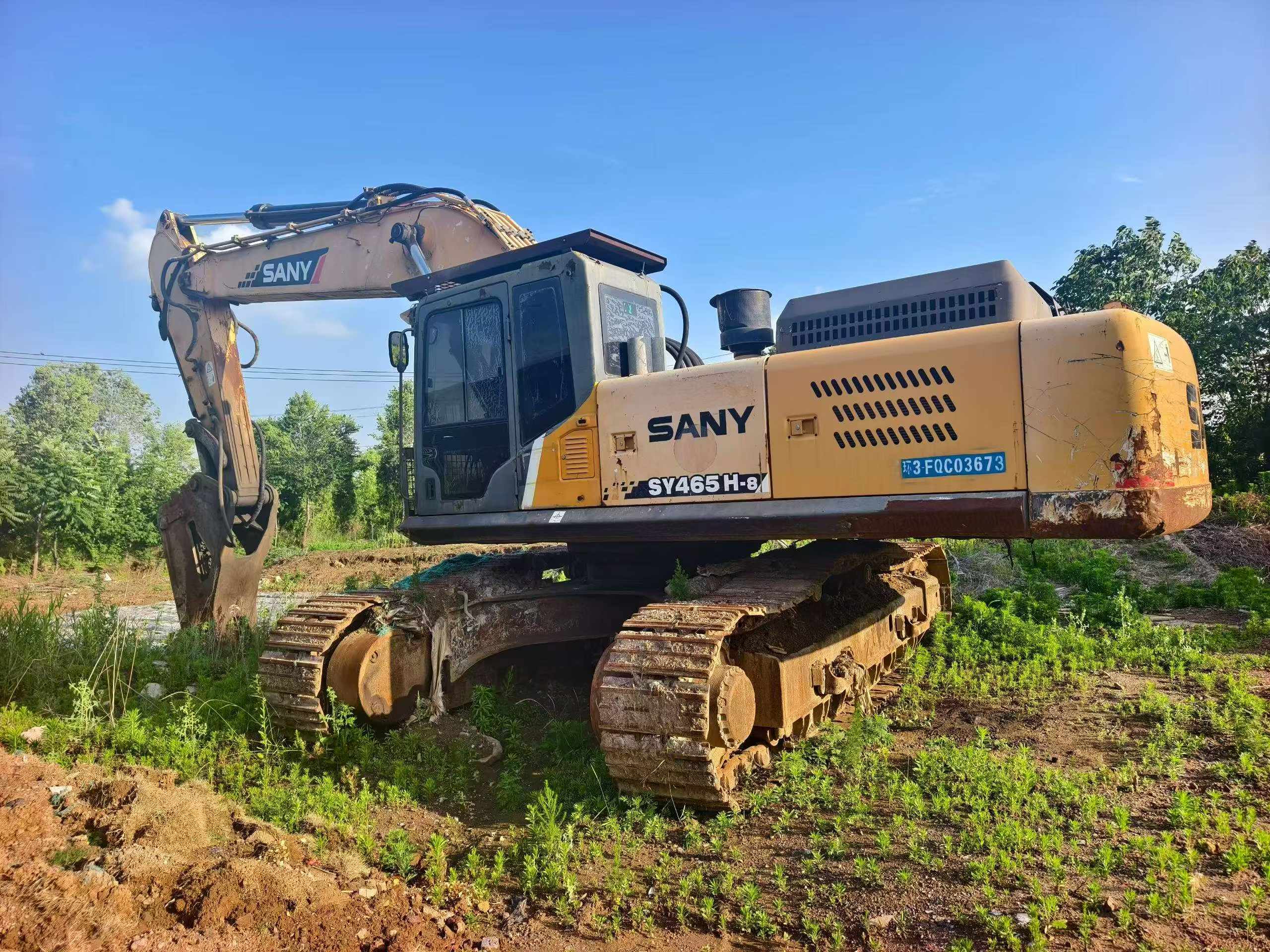 Buy Sany SY465C Used Excavator / 2