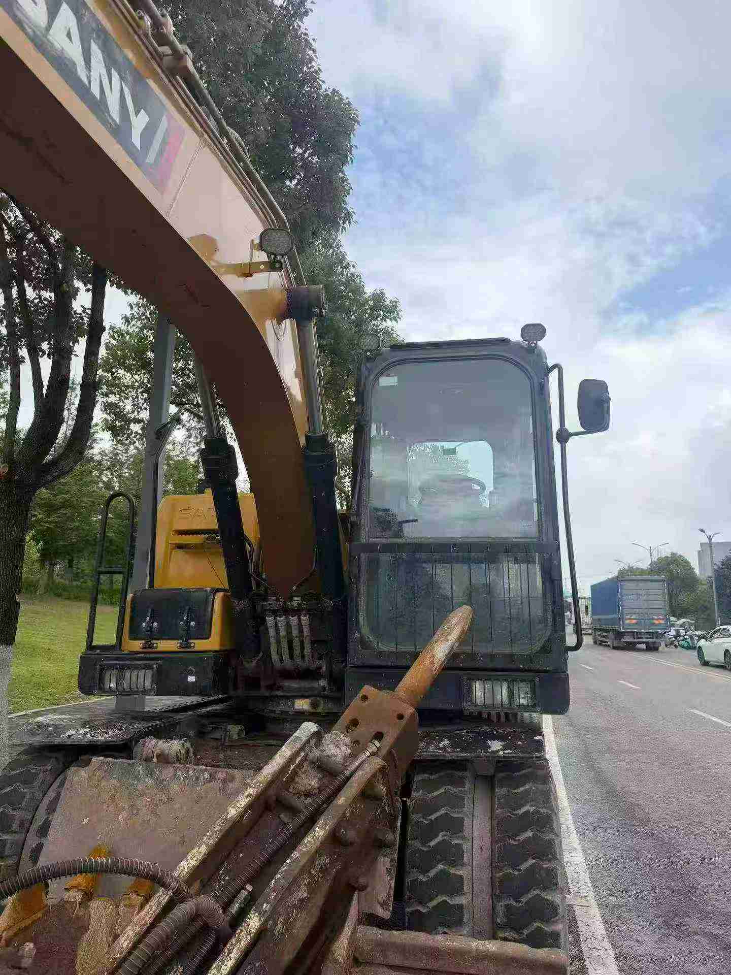 Buy Sany SY155C Used Excavator / 9