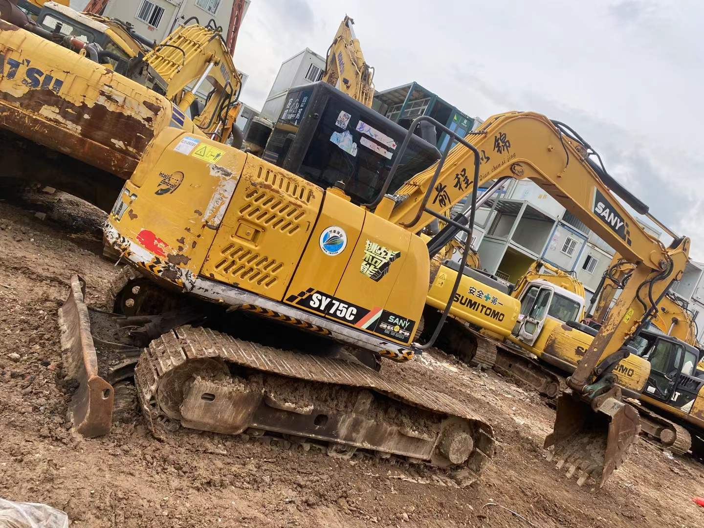Buy Sany SY75 Used Excavator / 2