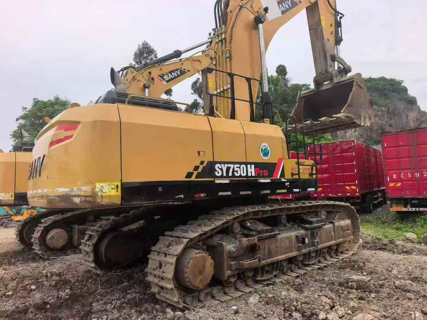 Buy Sany SY750H Used Excavator / 2