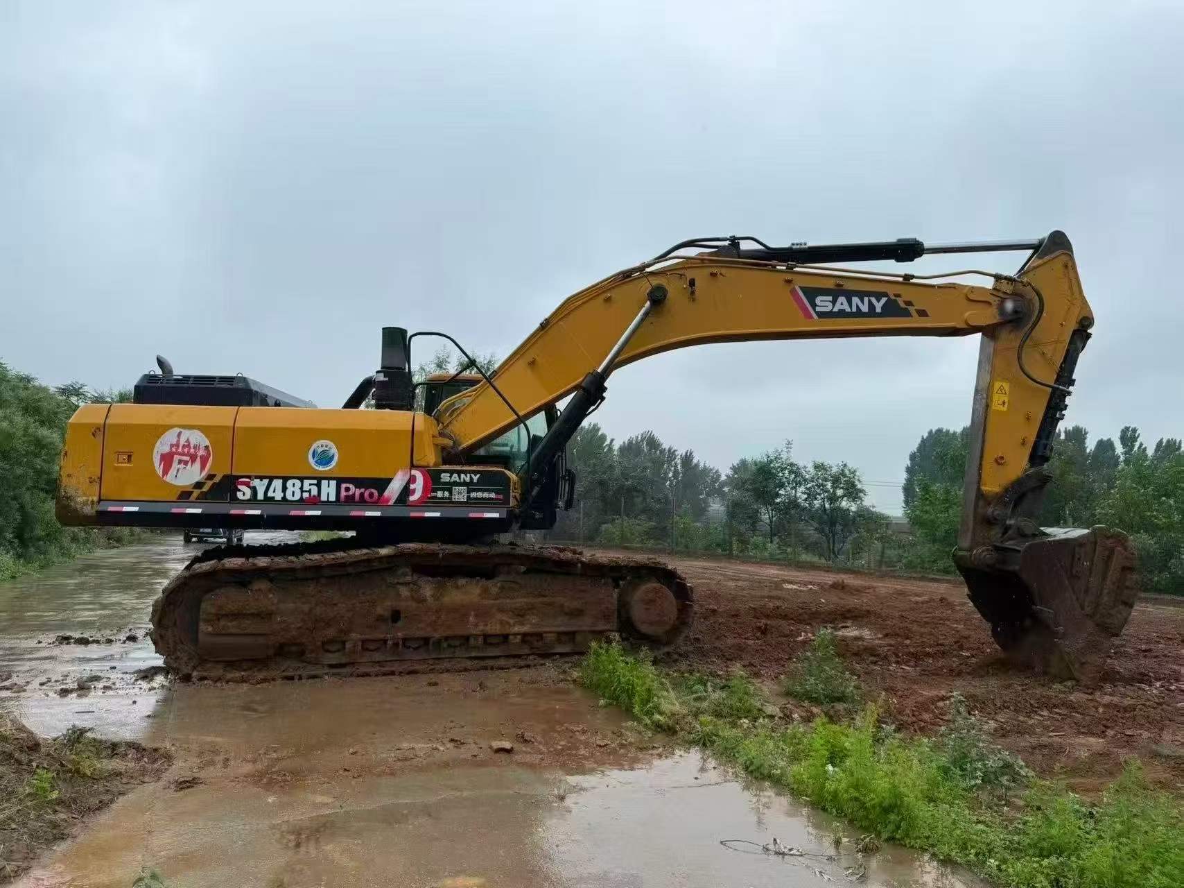 Buy Sany SY485C Used Excavator / 7