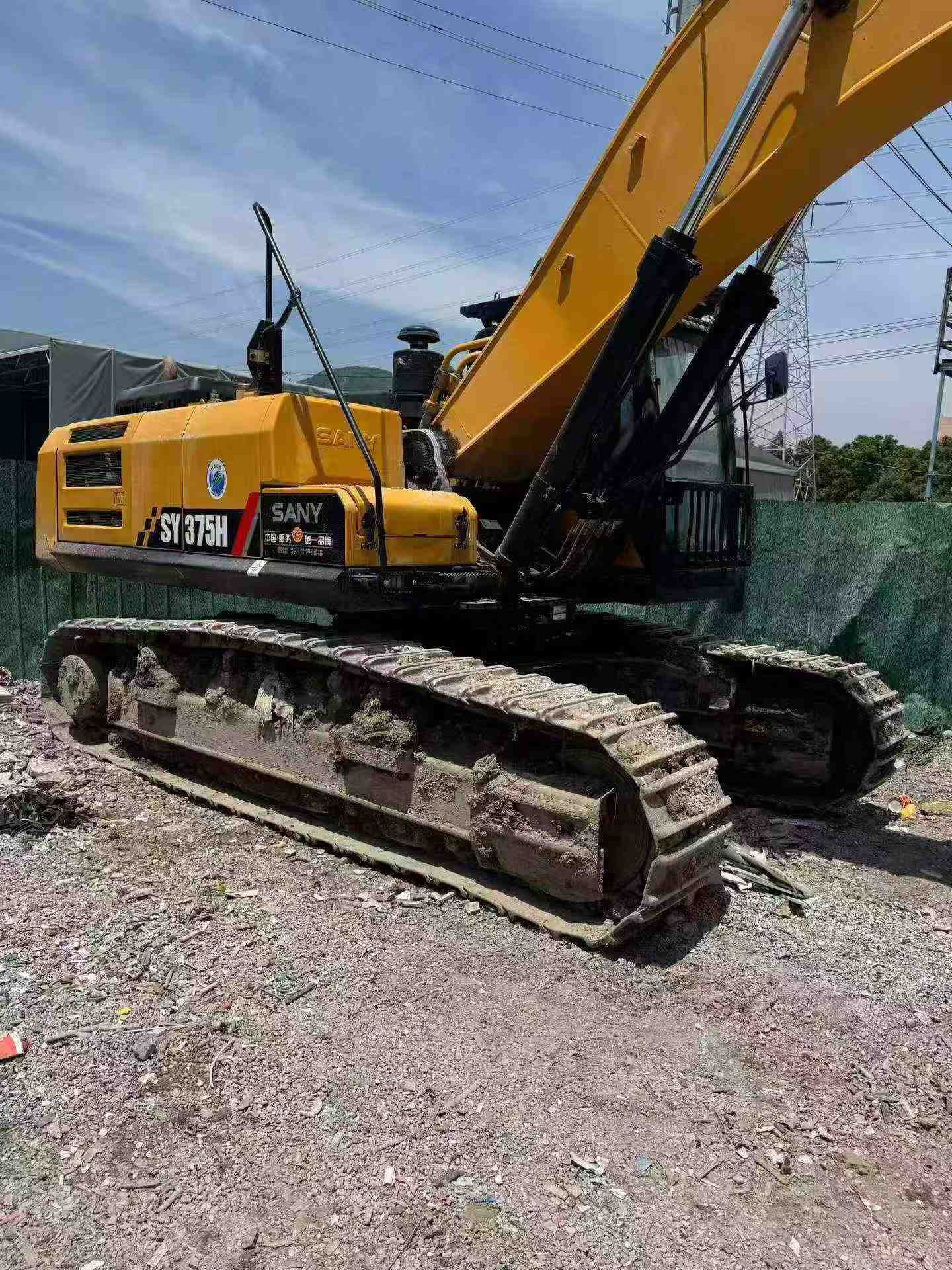 Buy Sany SY375H Used Excavator / 4