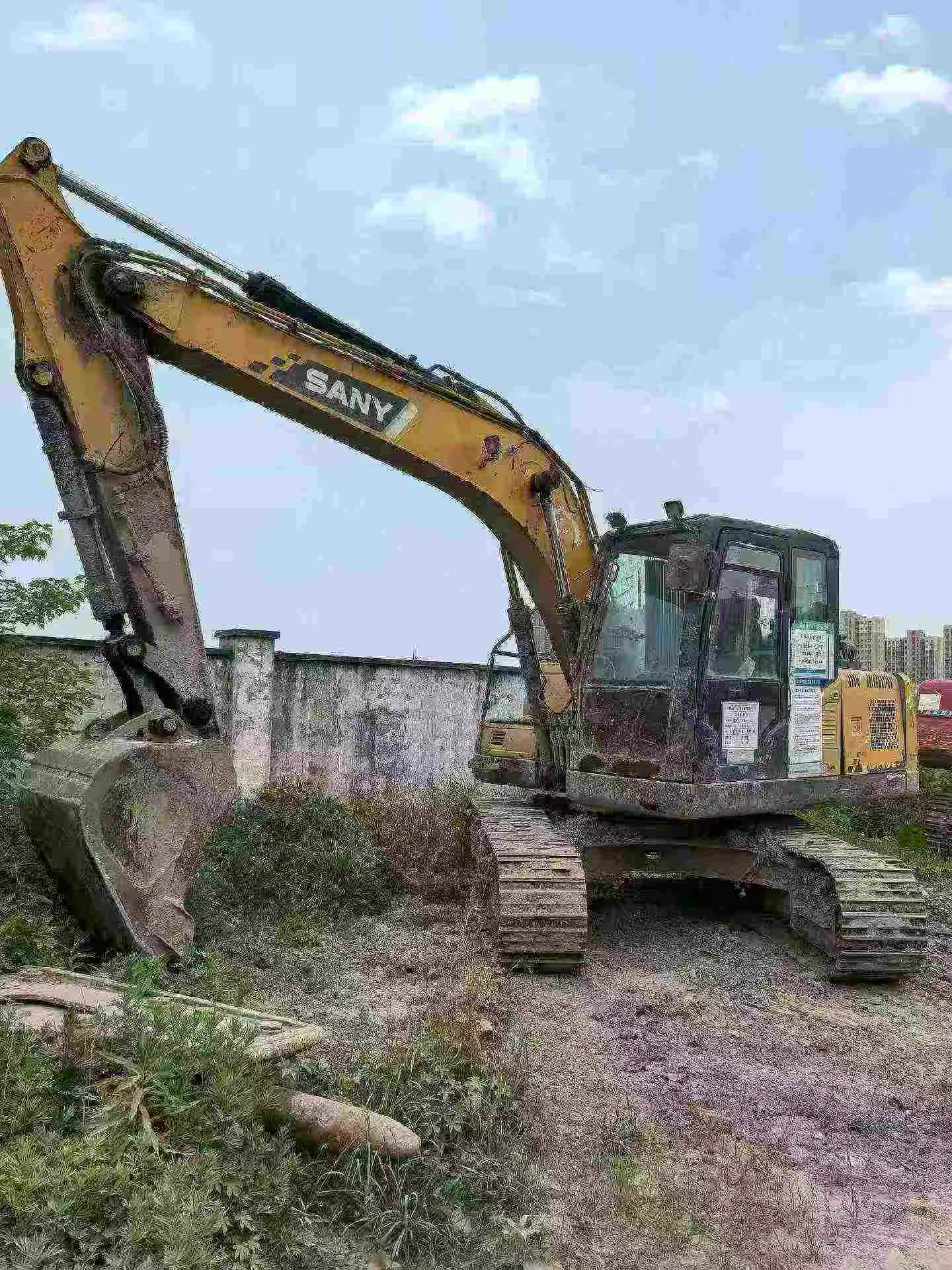 Buy Sany SY135 Used Excavator / 6