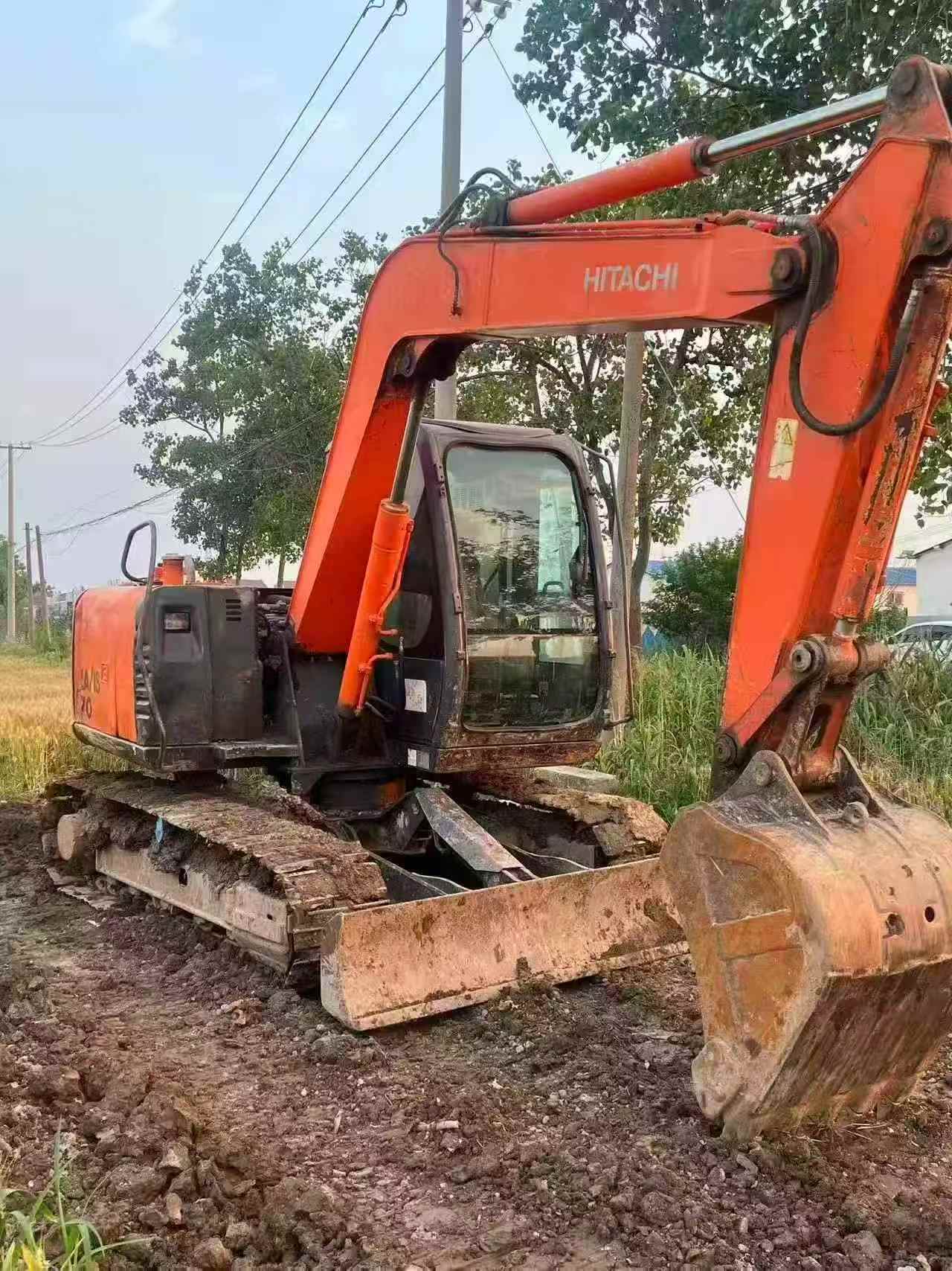 Buy Hitachi ZX70-5G Used Excavator / 2