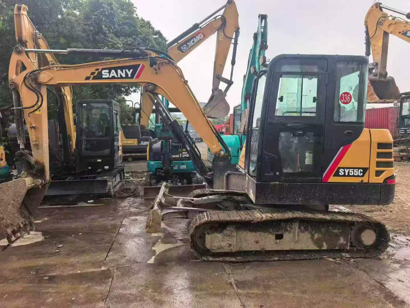 Buy Sany SY55 Used Excavator / 8