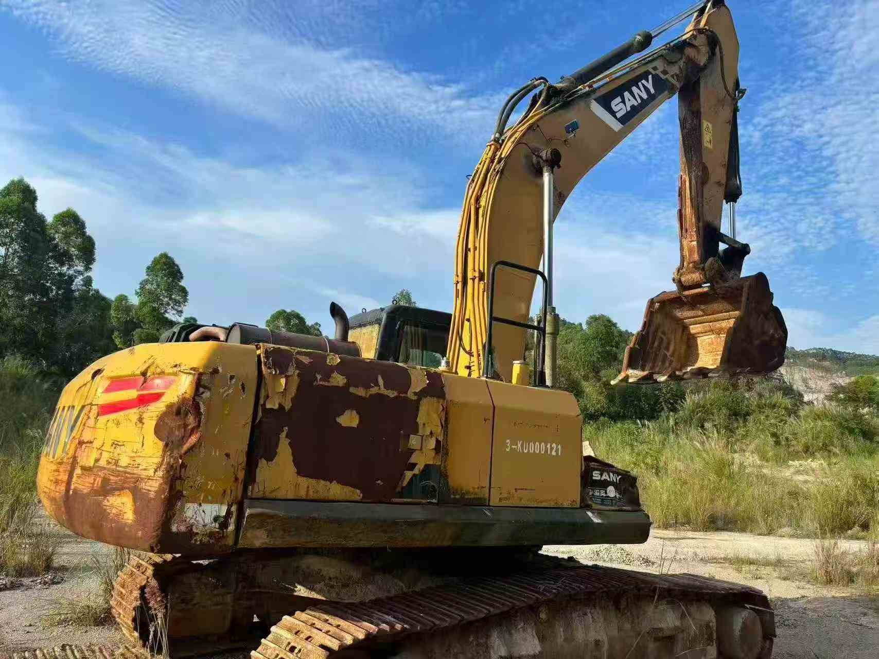 Buy Sany SY245H Used Excavator / 4