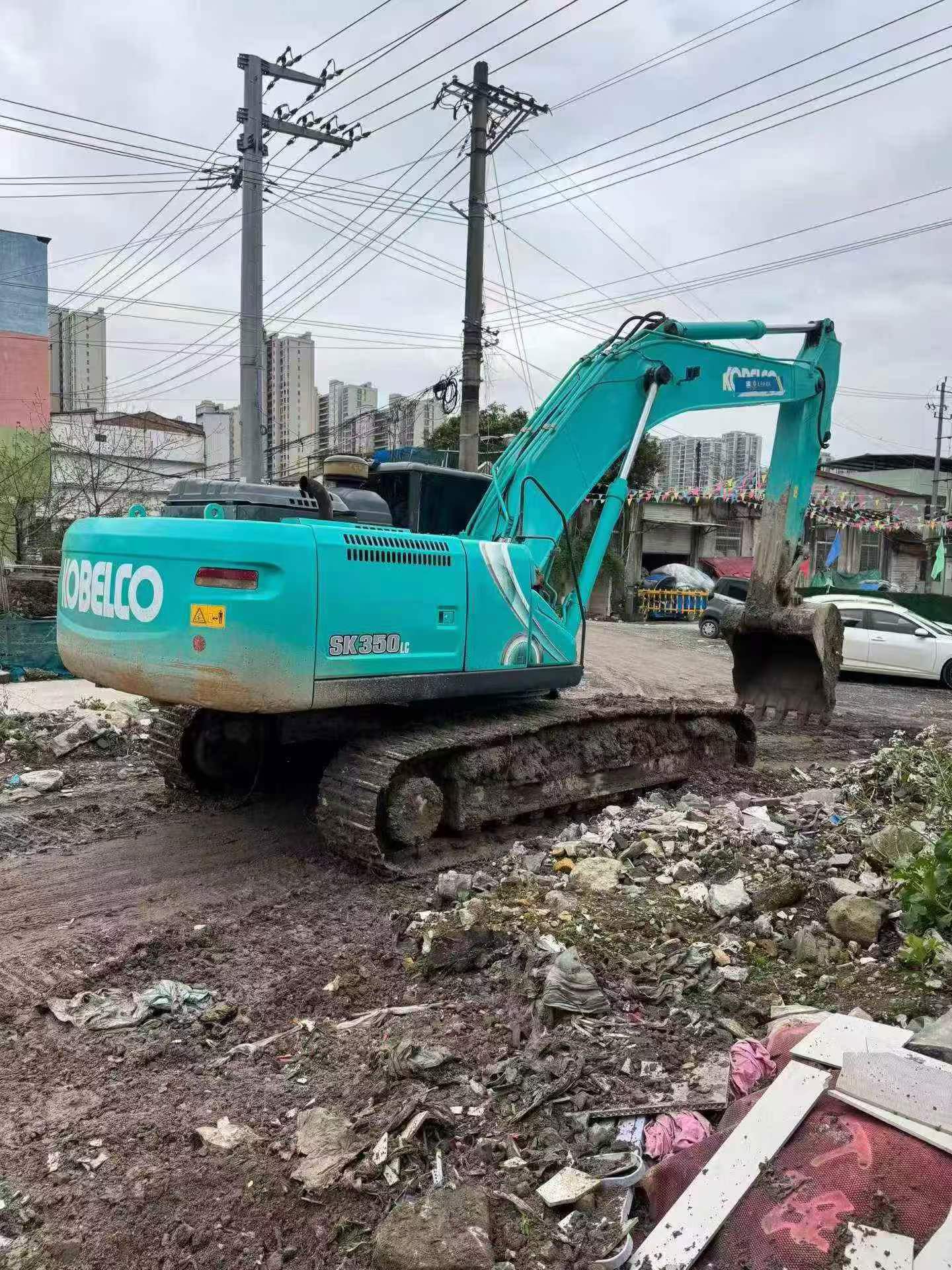 Buy Kobelco SK350-8 Used Excavator / 6
