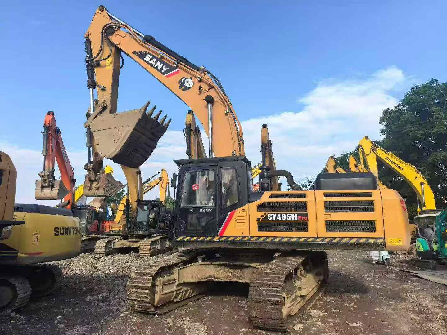Buy Sany SY485C Used Excavator / 6