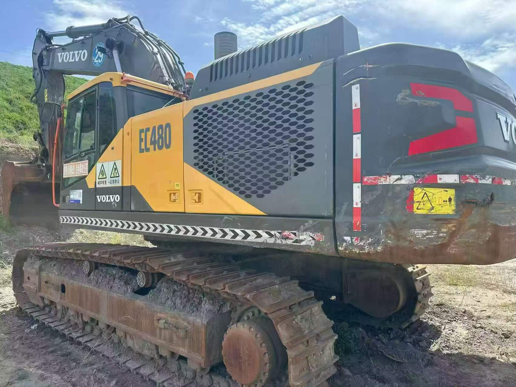 شراء Volvo EC480D مستعمل حفارة