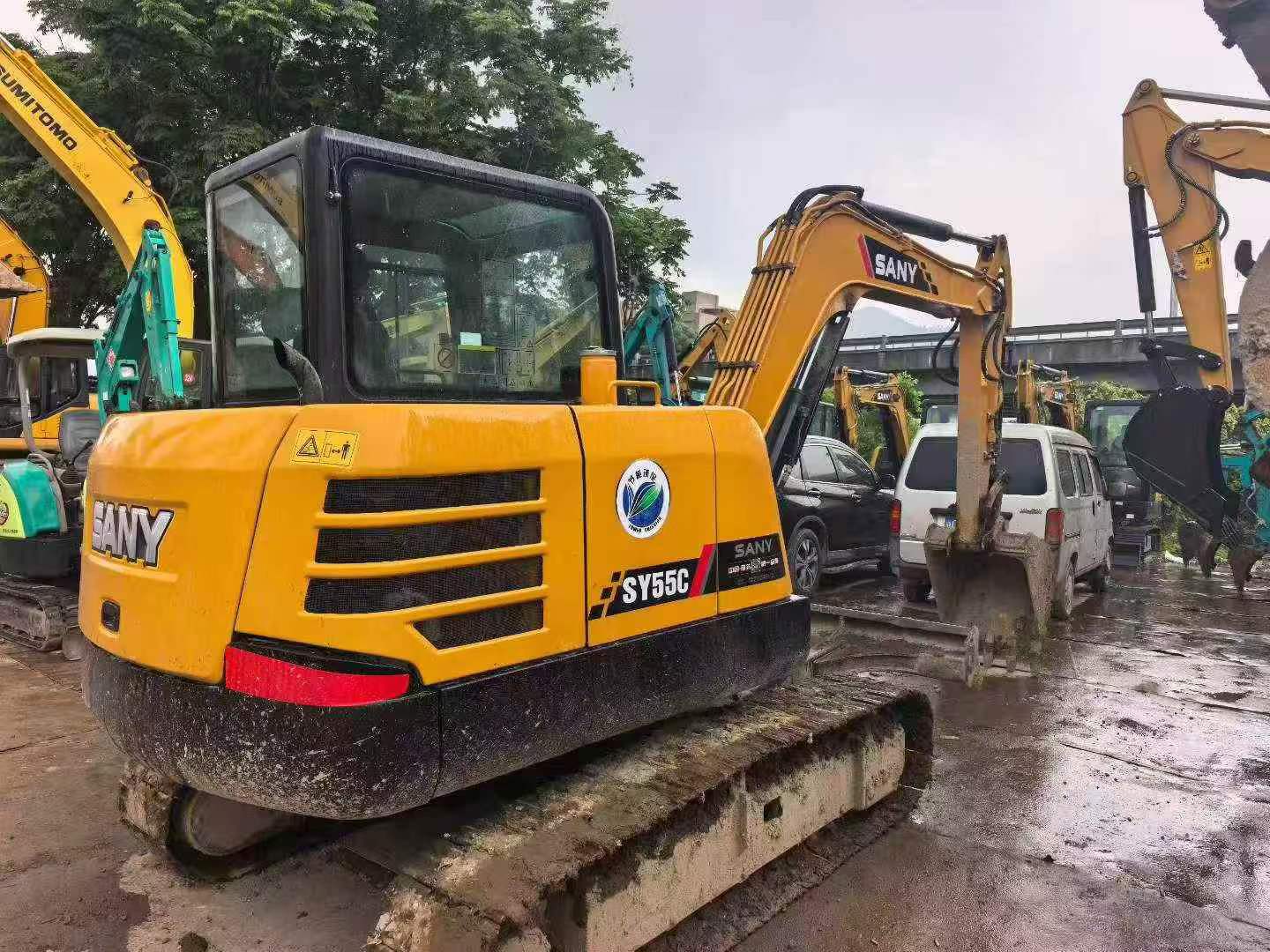 Buy Sany SY55 Used Excavator / 5