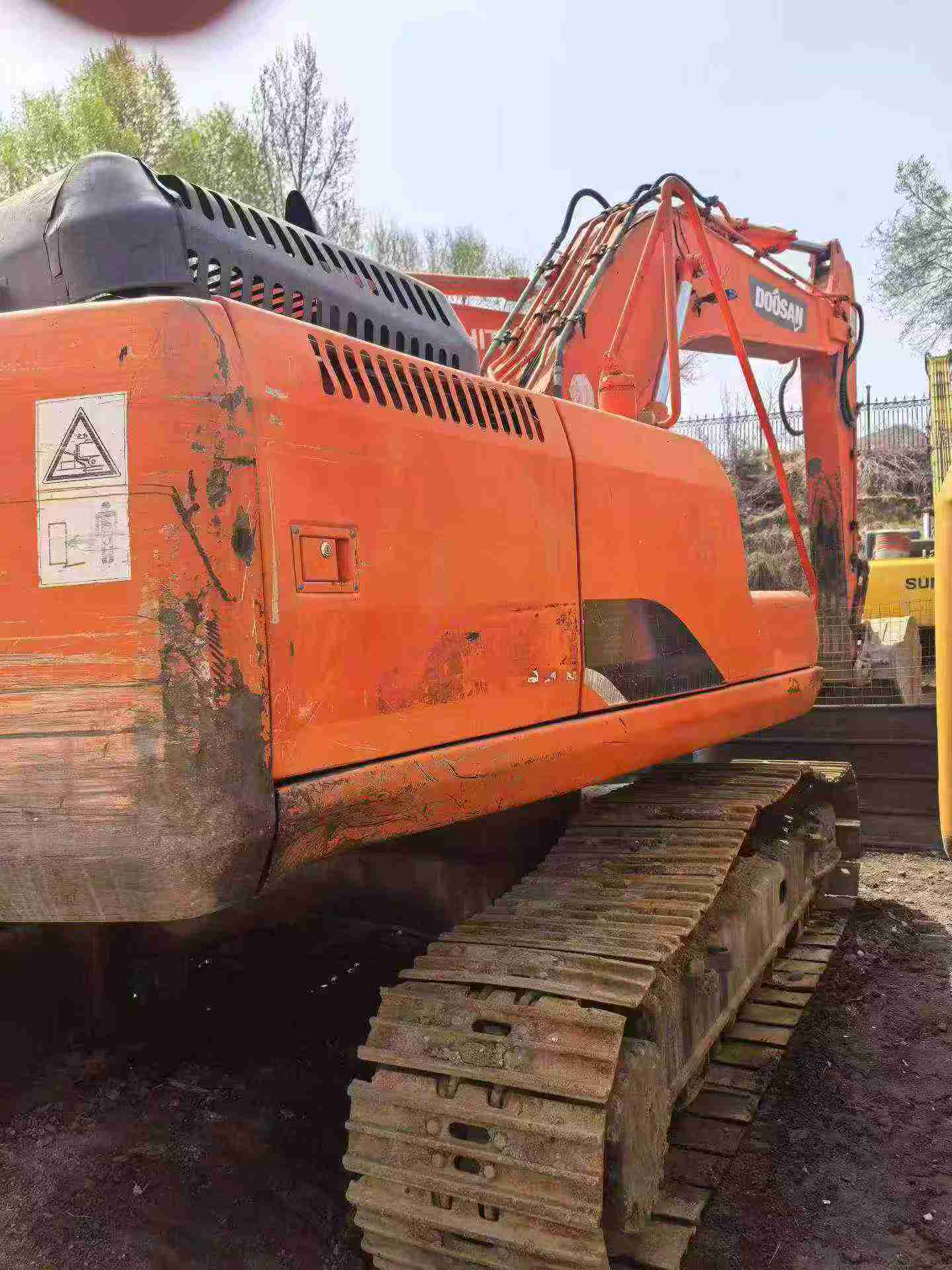 شراء Doosan DH215-7 مستعمل حفارة