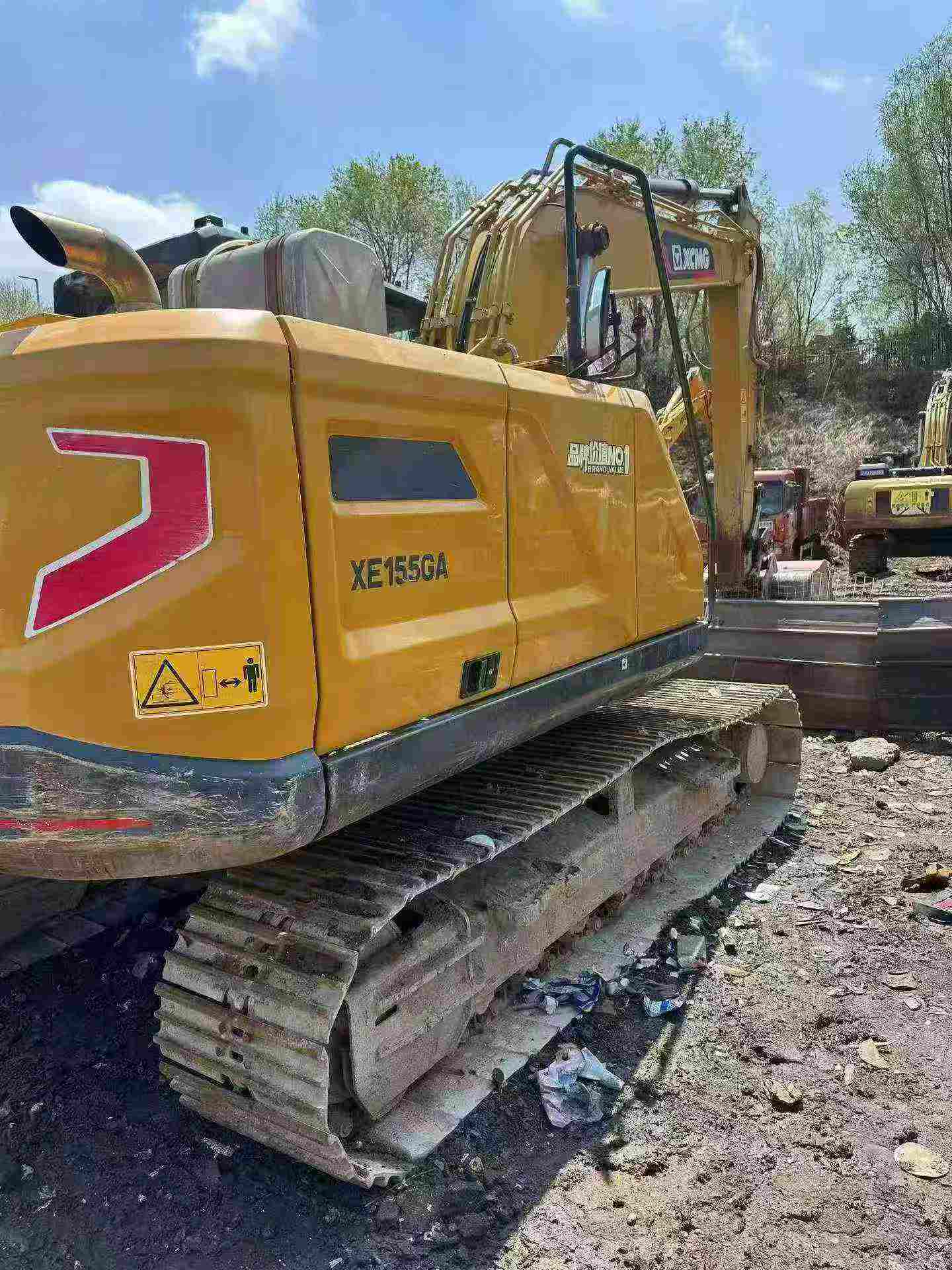 Buy XCMG XE155D Used Excavator / 4