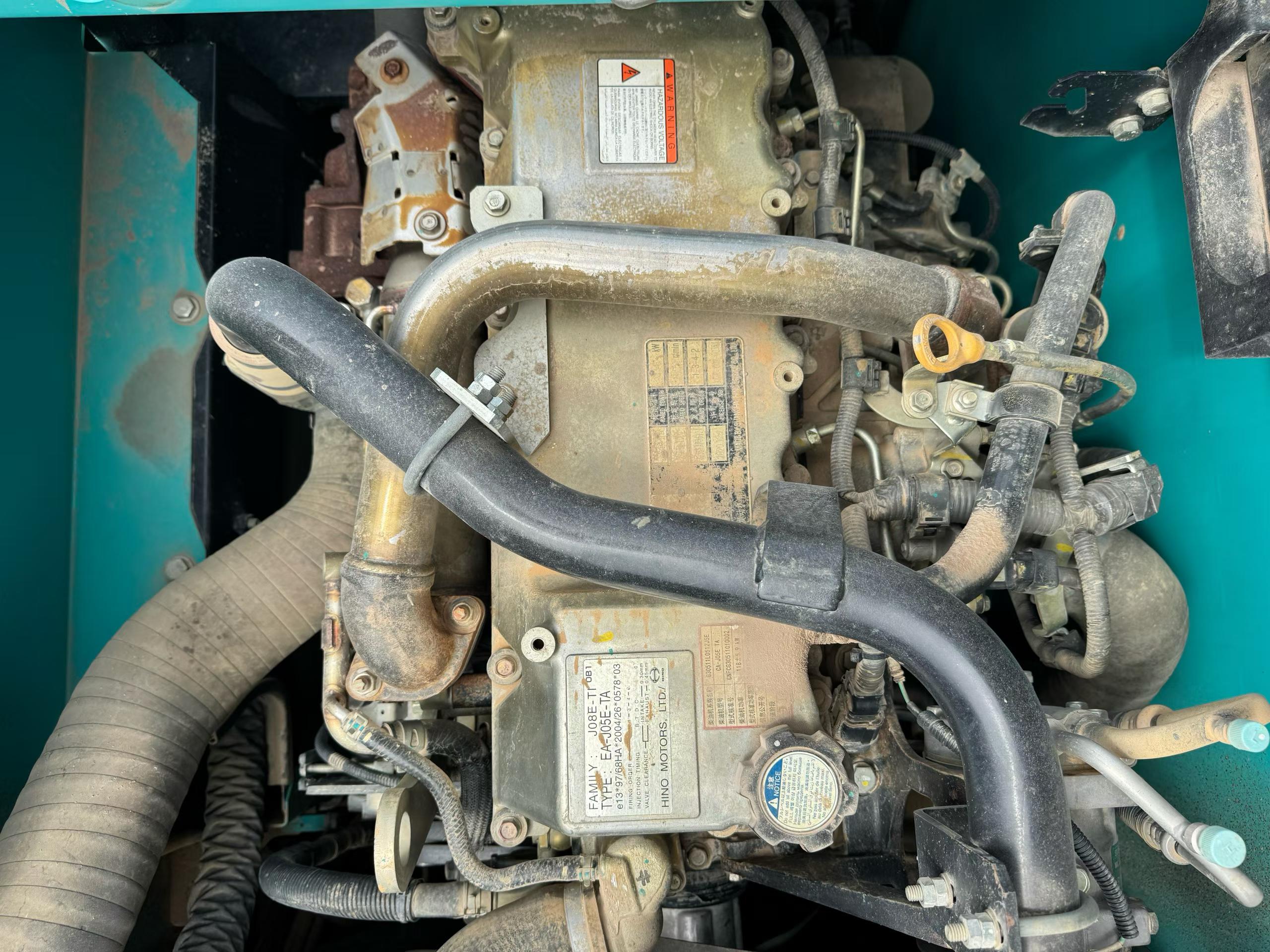 Buy Kobelco SK210 Used Excavator / 8