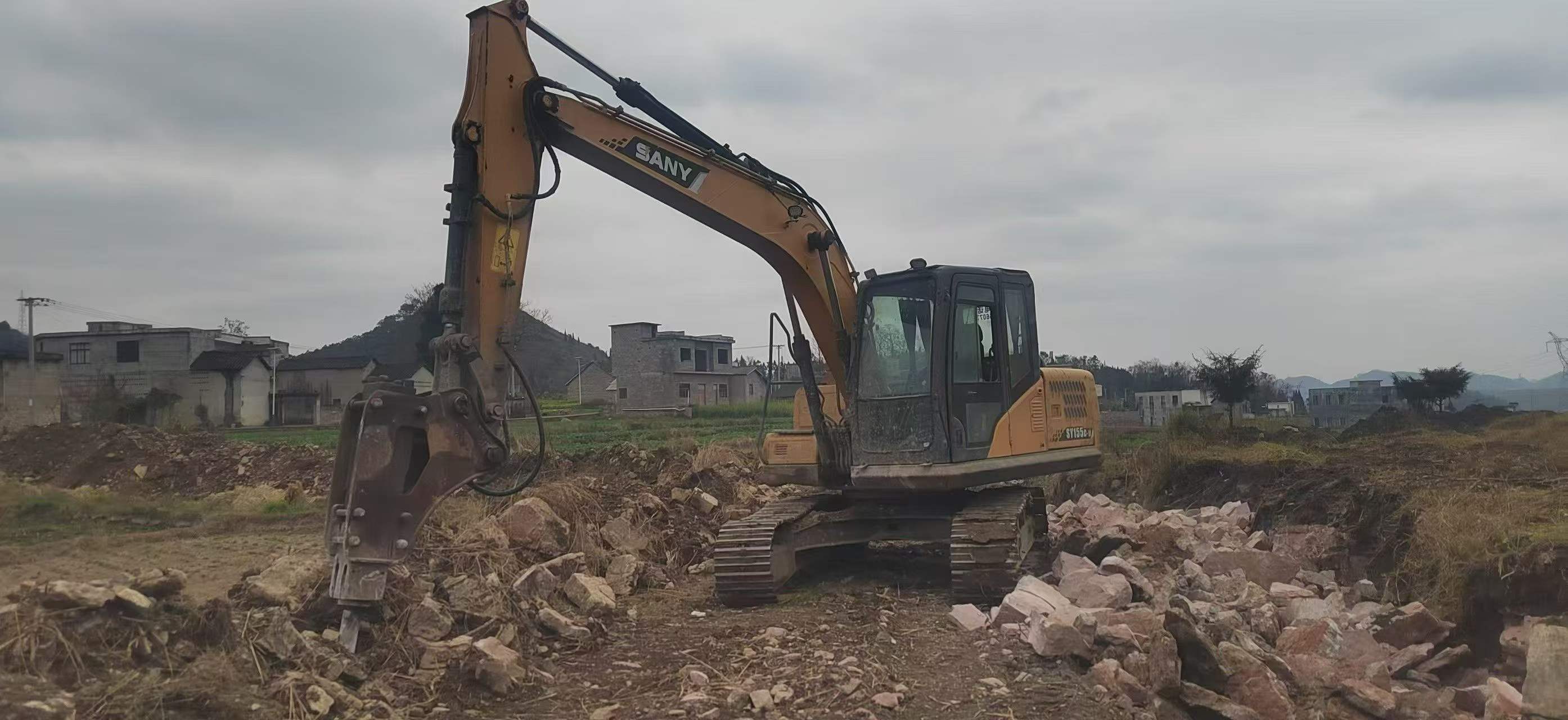 شراء Sany SY375H مستعمل حفارة