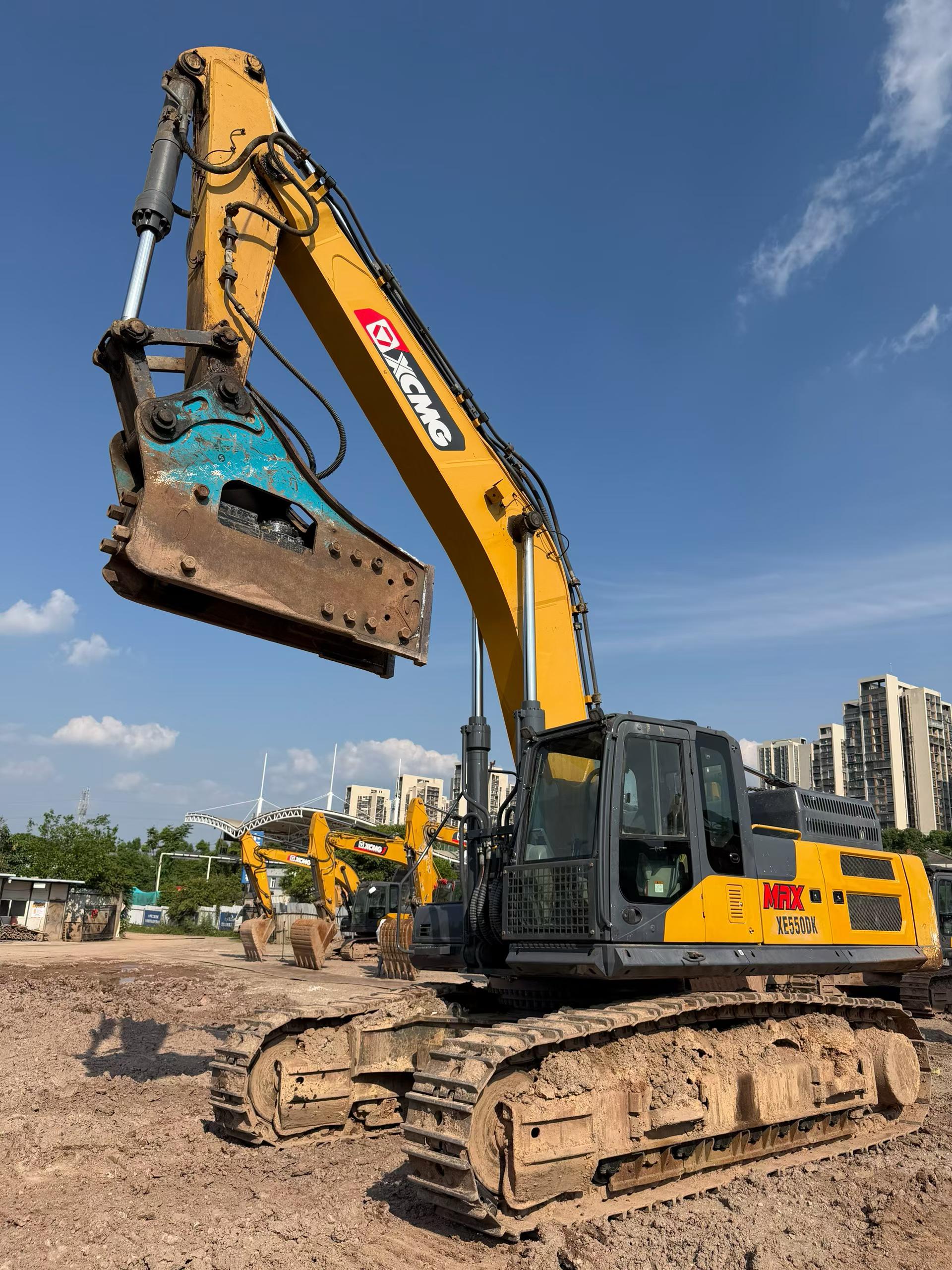 Buy XCMG XE490DK Used Excavator / 4