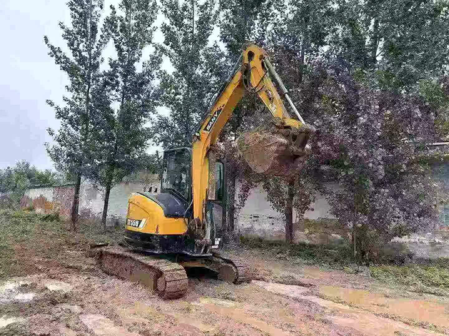Buy Sany SY55U Used Excavator / 4
