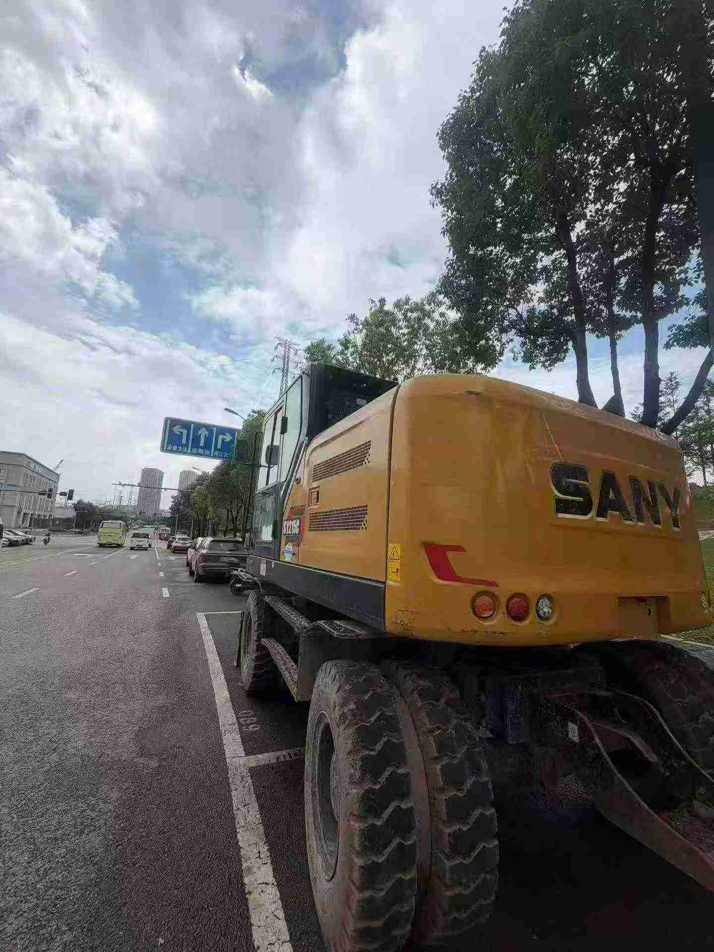 Buy Sany SY155C Used Excavator / 8