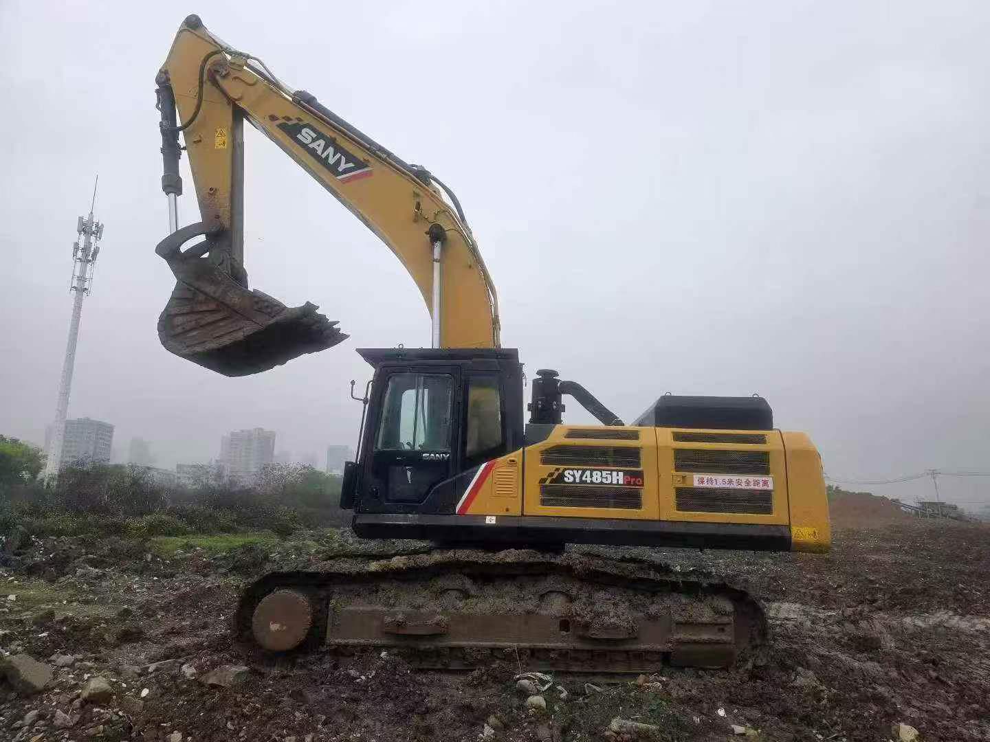 Buy Sany SY485C Used Excavator / 9