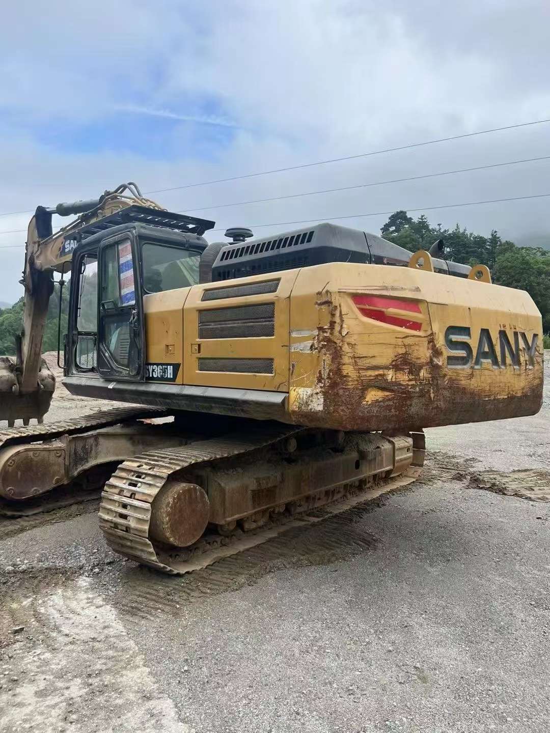 شراء Sany SY375H مستعمل حفارة