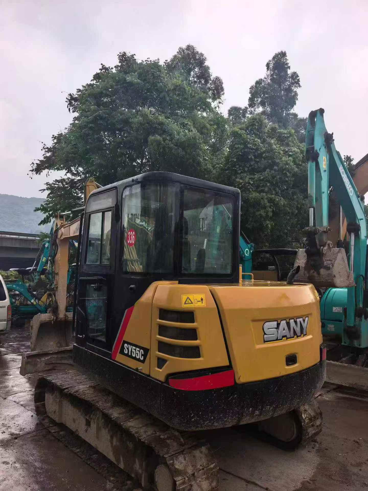Buy Sany SY55 Used Excavator / 9
