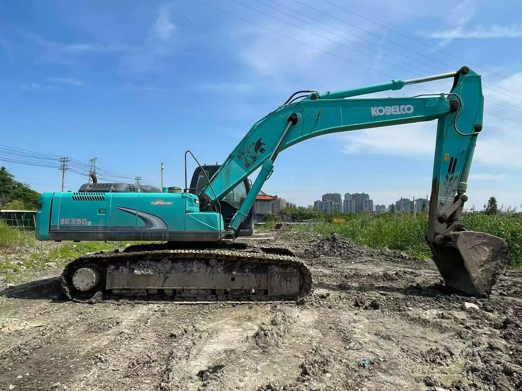 Buy Kobelco SK350-8 Used Excavator / 3