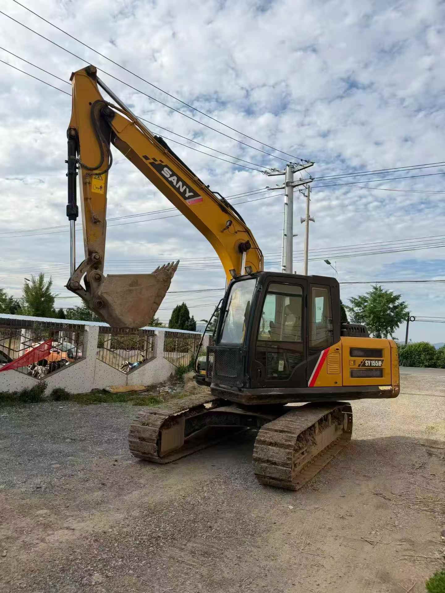 شراء Sany SY155C مستعمل حفارة