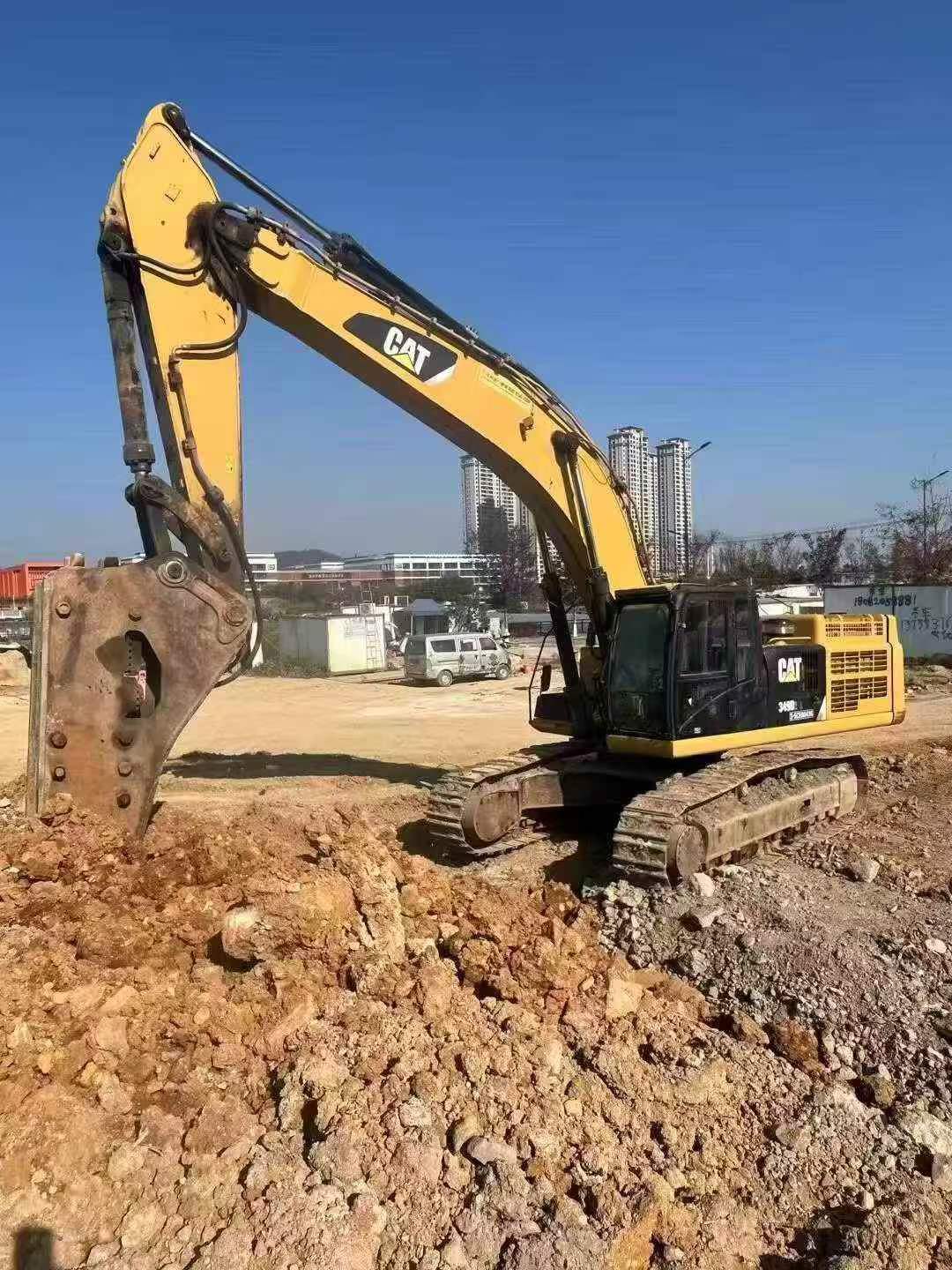 Buy Caterpillar 349E Used Excavator / 8